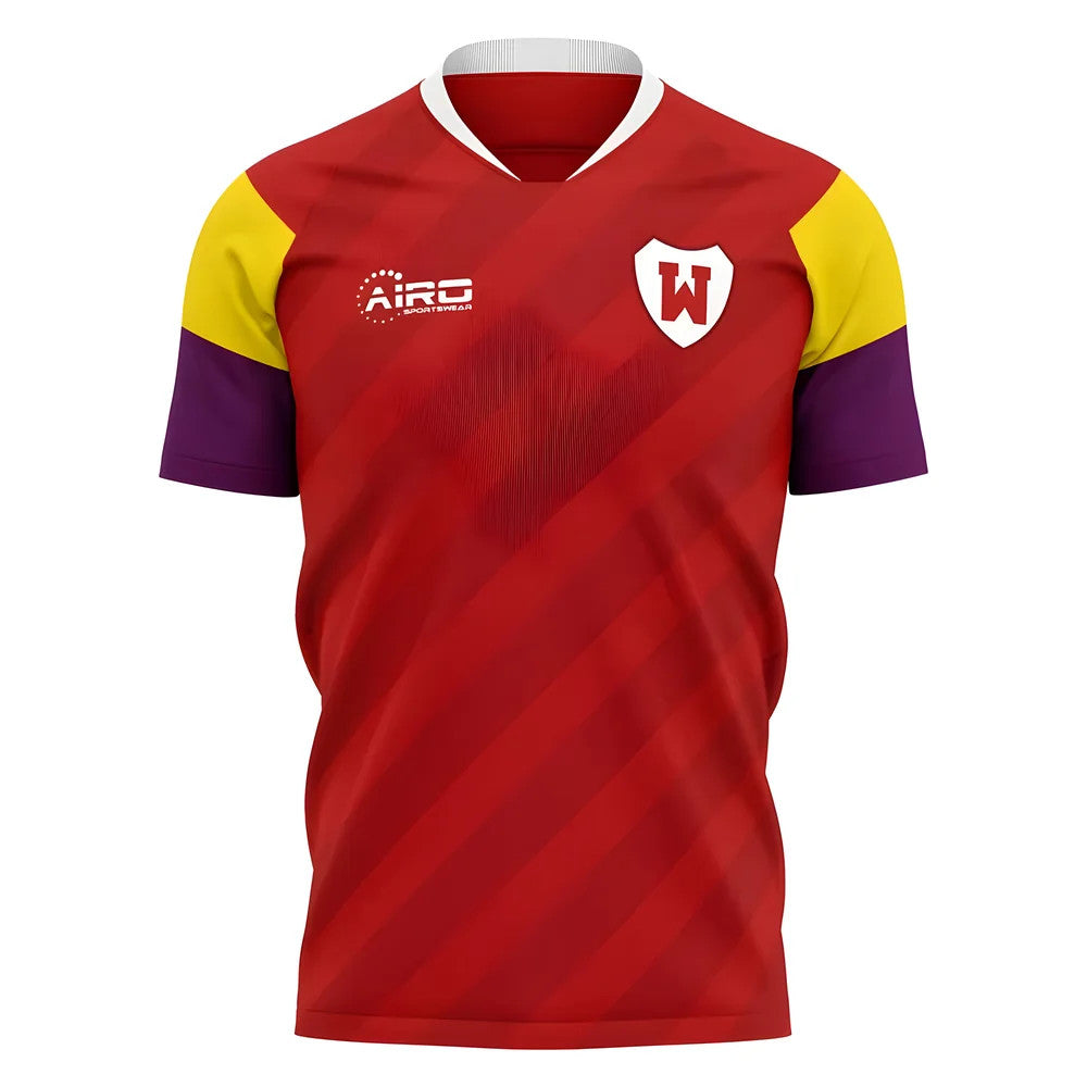 2025-2026 Wrexham Home Concept Football Shirt - Womens_1
