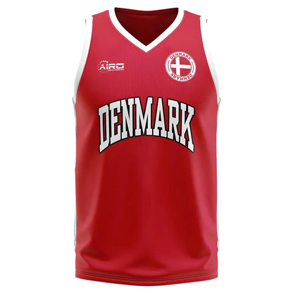 Denmark Home Concept Basketball Shirt_0