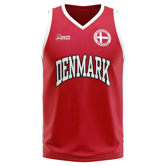 Denmark Home Concept Basketball Shirt_0