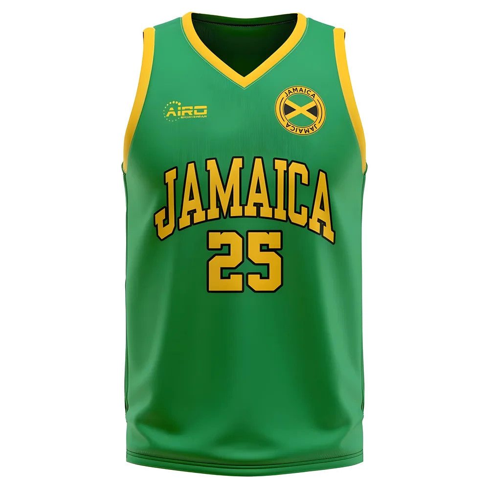 Jamaica Home Concept Basketball Shirt_0