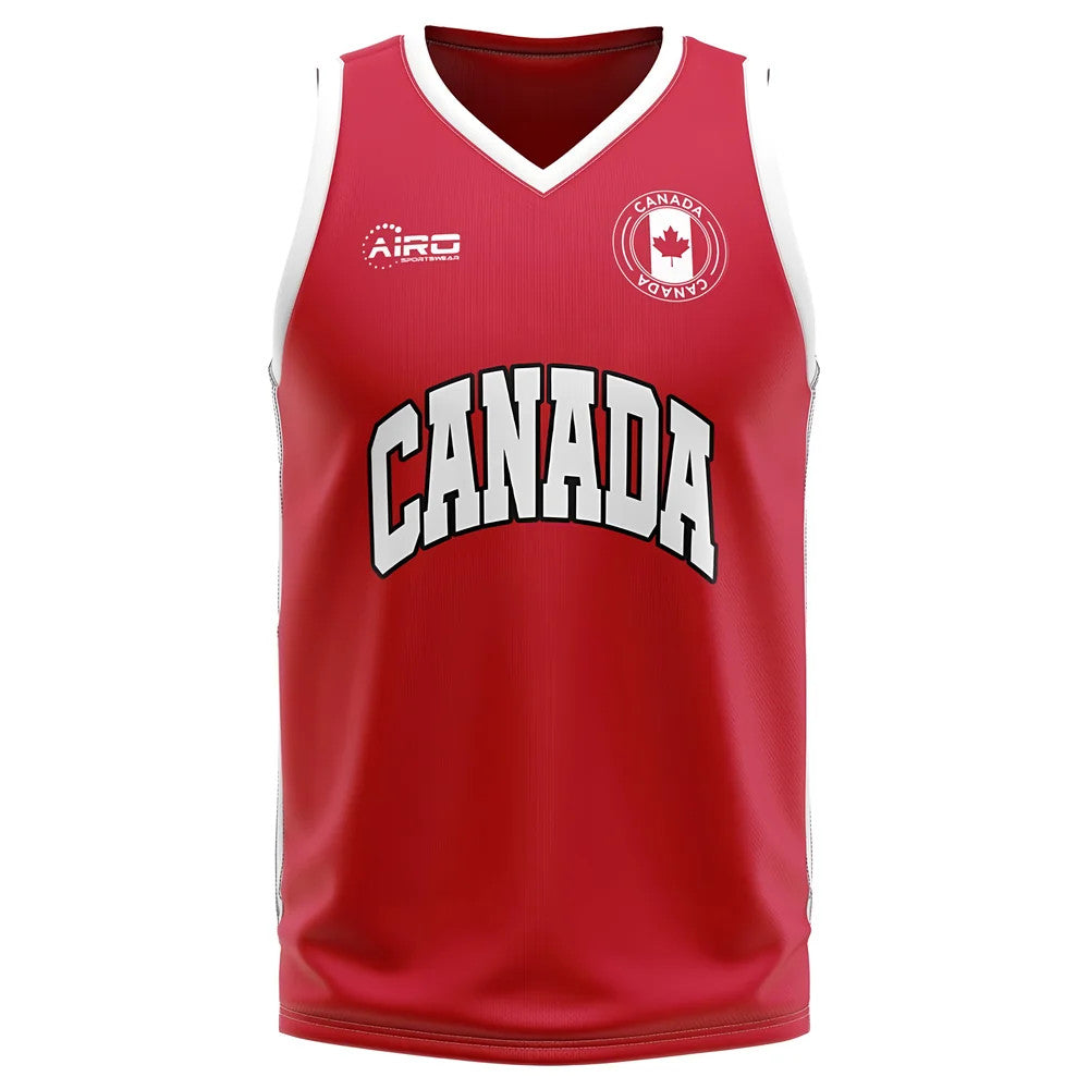 Canada Home Concept Basketball Shirt_0