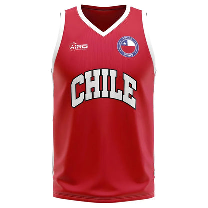 Chile Home Concept Basketball Shirt_0