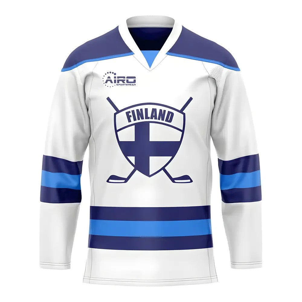 Finland Home Ice Hockey Shirt_0