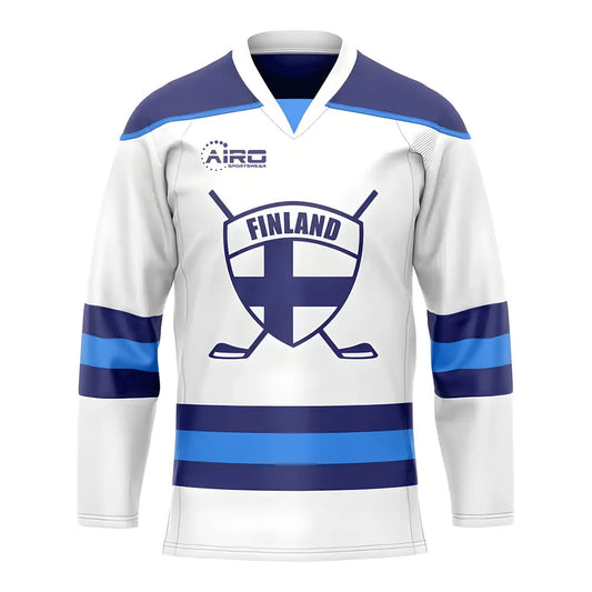Finland Home Ice Hockey Shirt_0