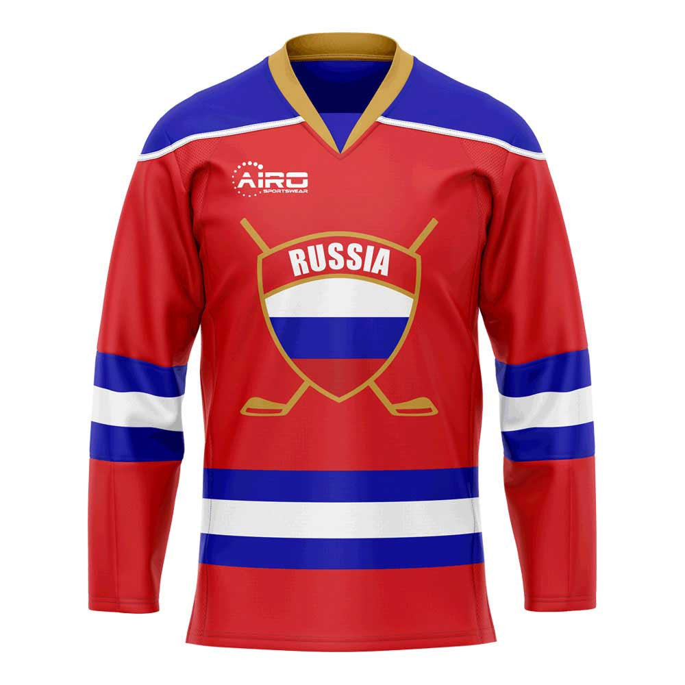 Russia Home Ice Hockey Shirt_0