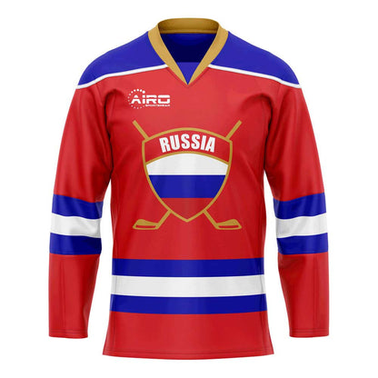 Russia Home Ice Hockey Shirt_0