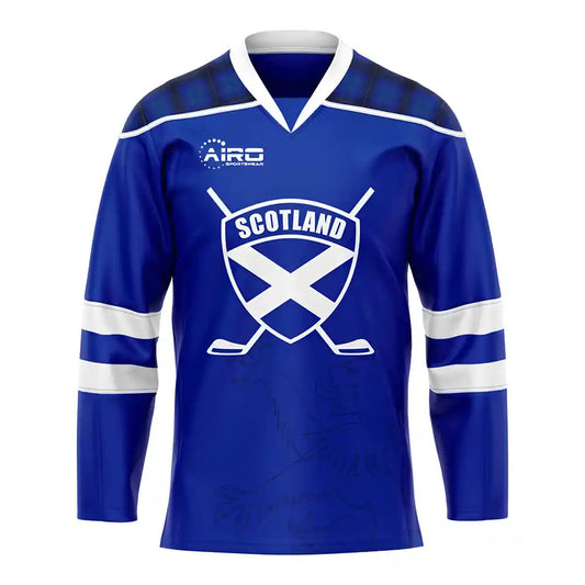 Scotland Home Ice Hockey Shirt_0