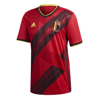 2020-2021 Belgium Home Adidas Football Shirt (E HAZARD 10)_3