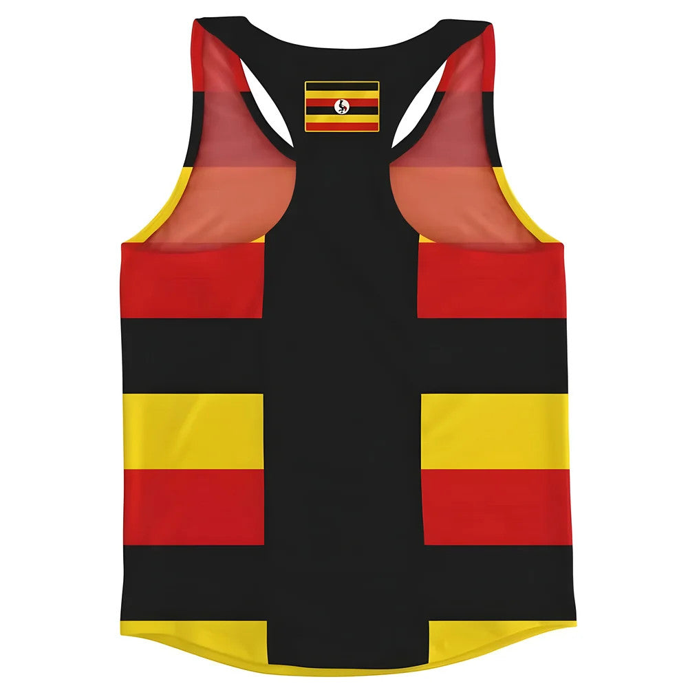 Uganda Flag Running Vest_1