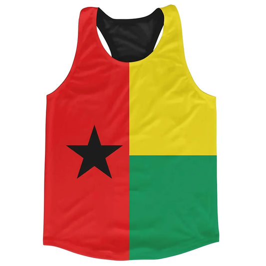 Guinea Bissau Flag Running Vest_0