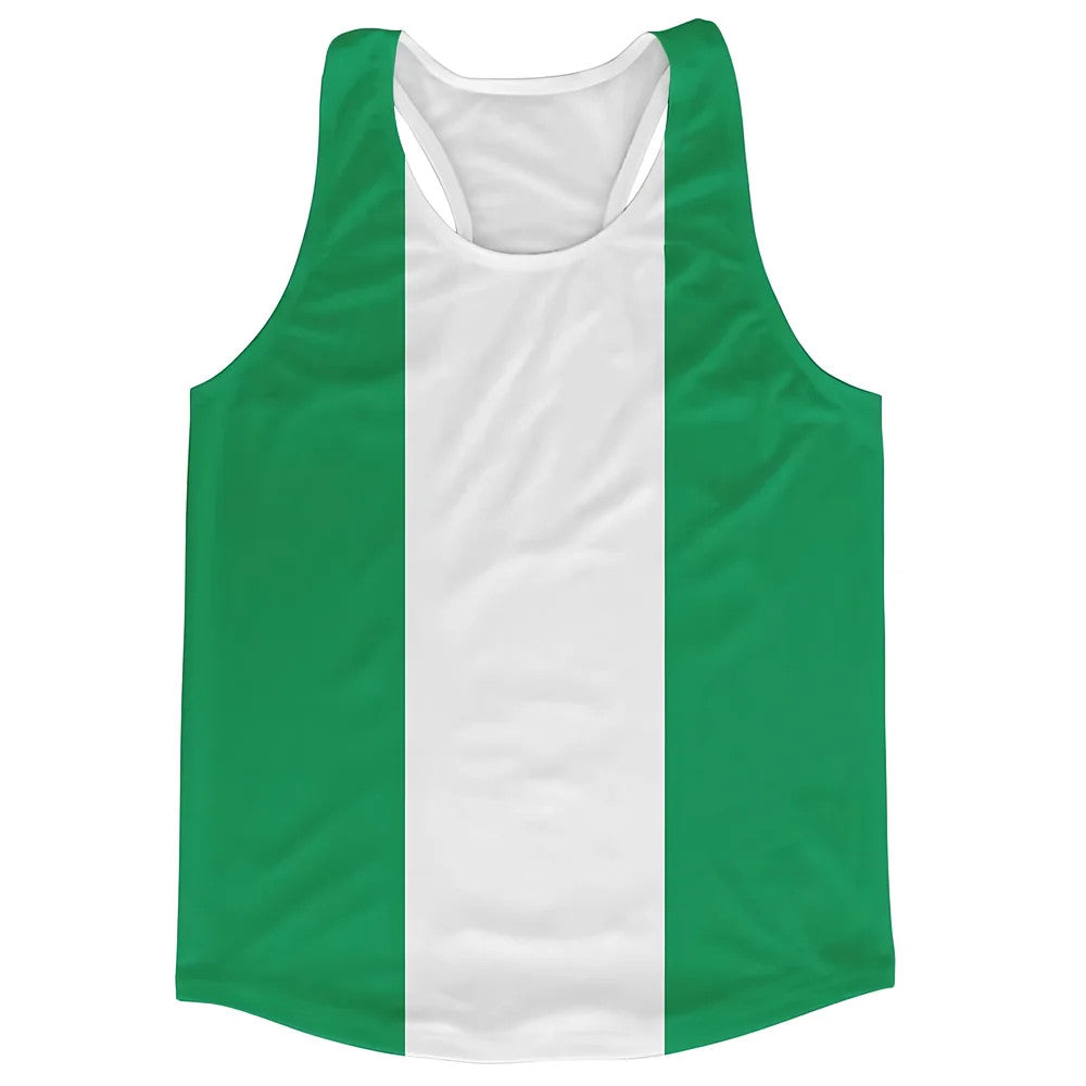 Nigeria Flag Running Vest_0