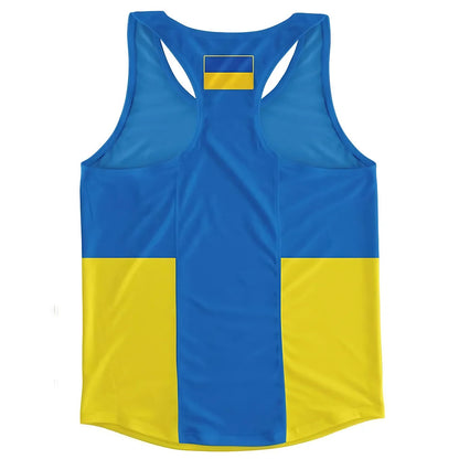 Ukraine Flag Running Vest_1