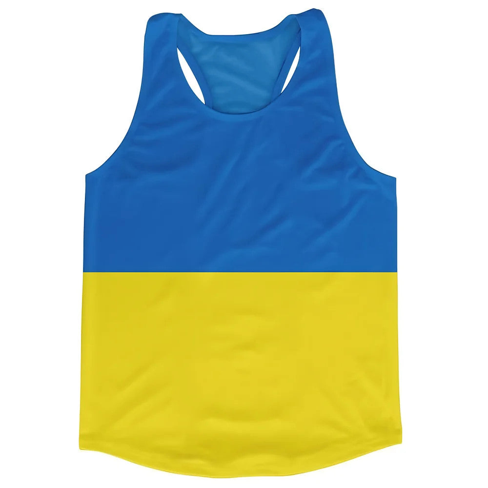 Ukraine Flag Running Vest_0