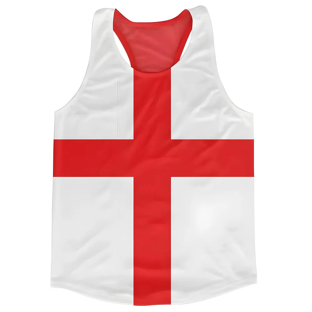 England Flag Running Vest_0