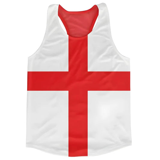 England Flag Running Vest_0