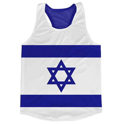 Israel Flag Running Vest_0