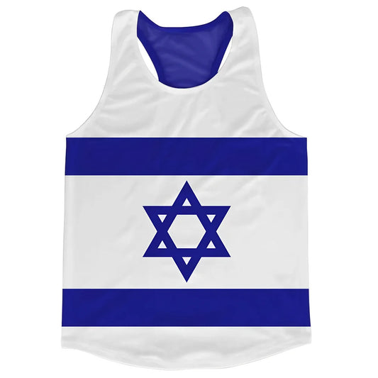 Israel Flag Running Vest_0
