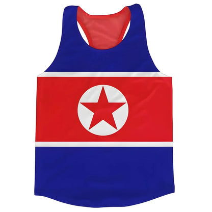 North Korea Flag Running Vest_0