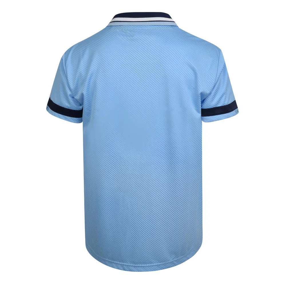 Score Draw Manchester City 1994 Retro Football Shirt_1