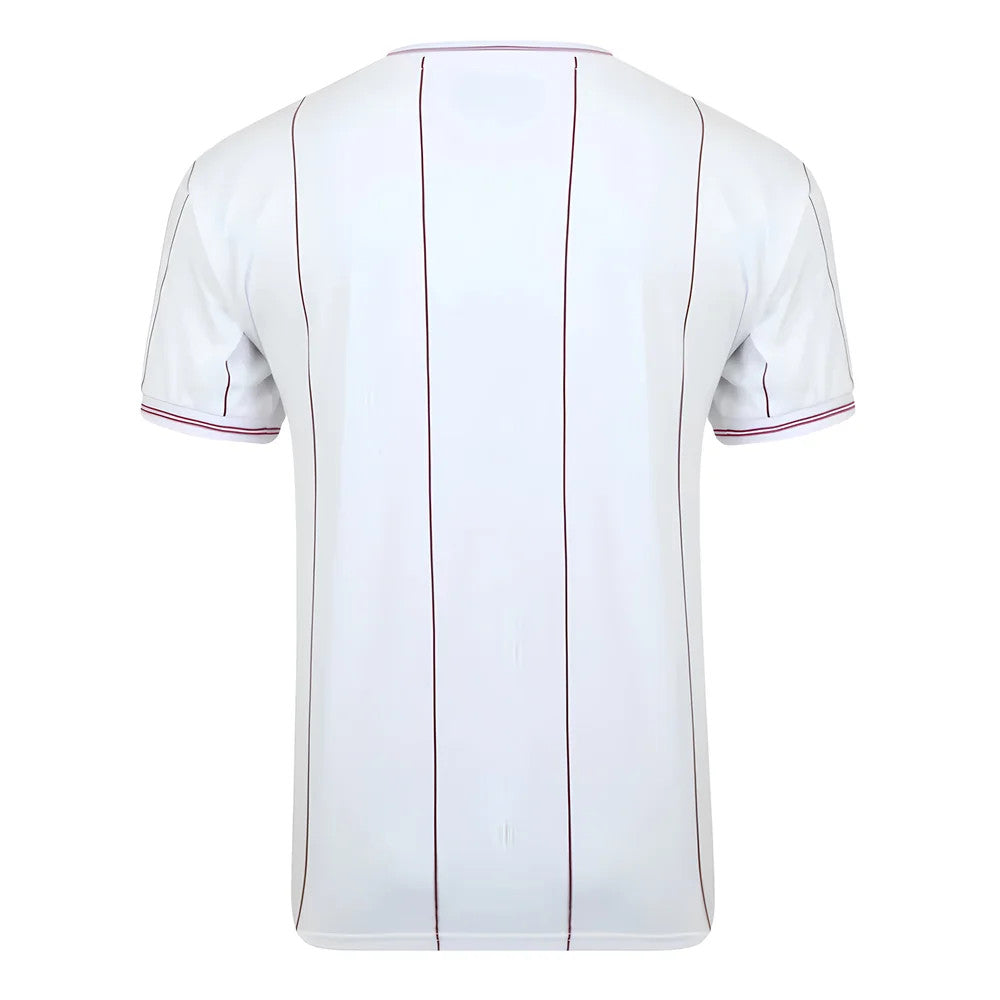 Score Draw Aston Villa 1982 Euro Final Retro Football Shirt (Withe 9)_3