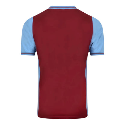 Score Draw Aston Villa 1982 Champions of Europe Retro Football Shirt_1