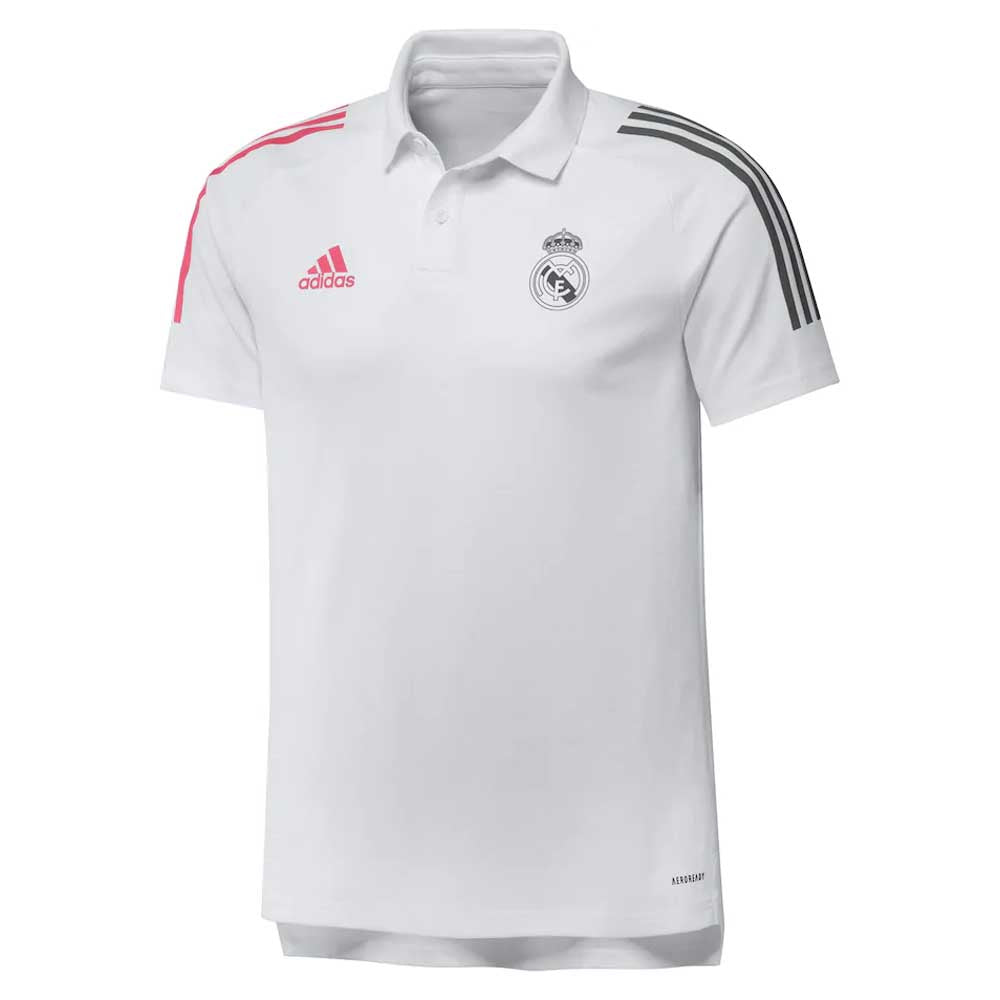 2020-2021 Real Madrid Polo Shirt (White)_0