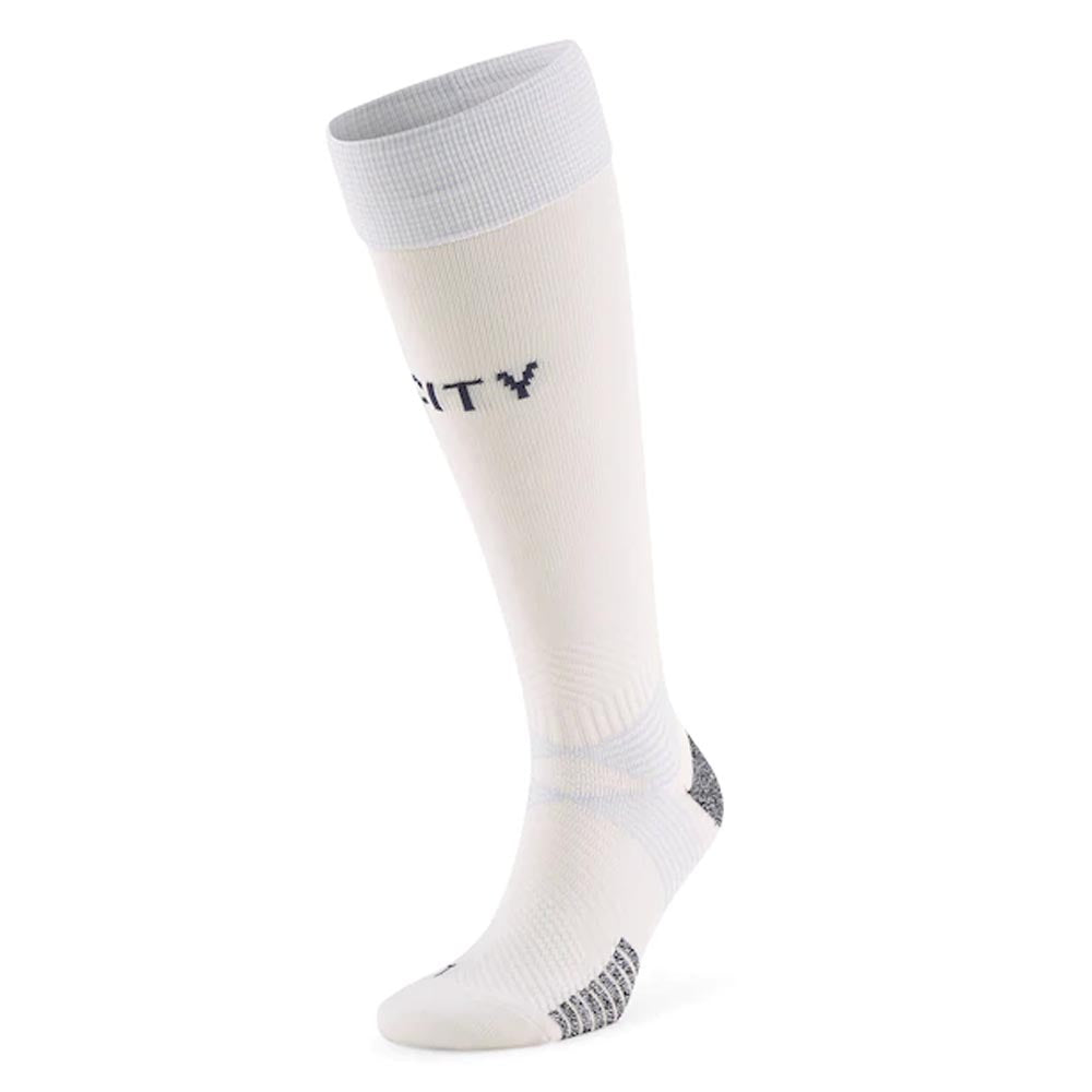 2020-2021 Manchester City Third Football Socks (White)_1