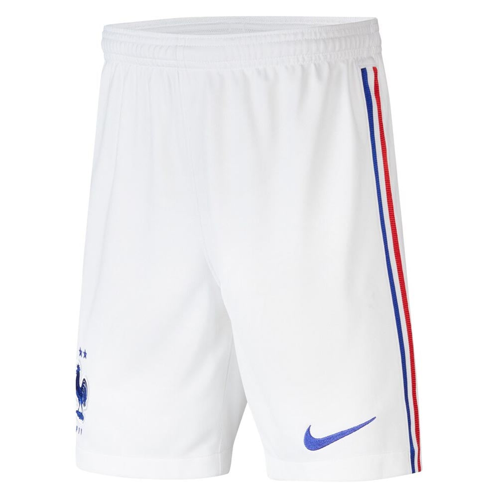 2020-2021 France Nike Away Shorts (White) - Kids_1