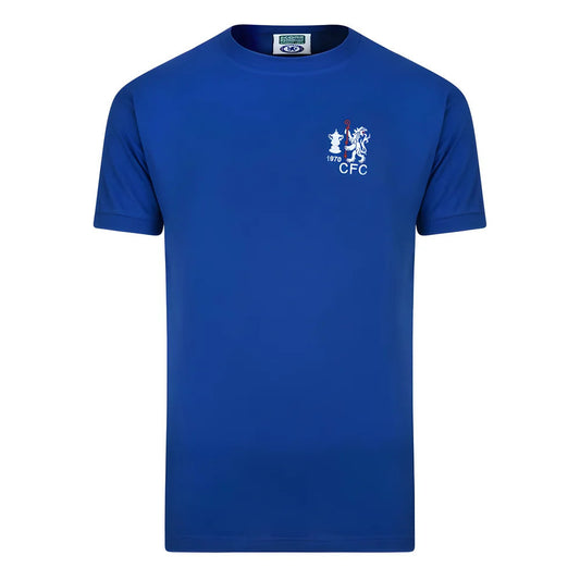 Chelsea 1970 FA Cup Winners Retro Football Shirt_0