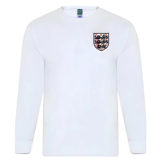 England 1966 World Cup No6 Retro Shirt LS_0