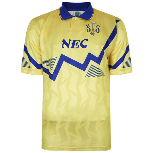Everton 1990 Away Retro Football Shirt_0