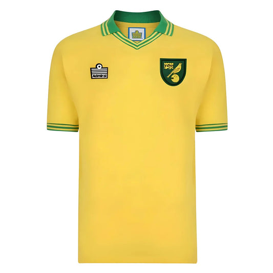 Norwich City 1978 Admiral Retro Football Shirt_0
