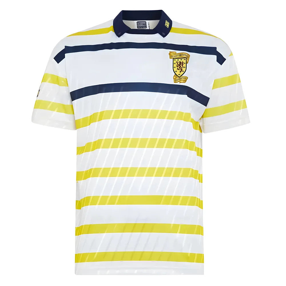 Scotland 1990 Away Retro Football Shirt_0