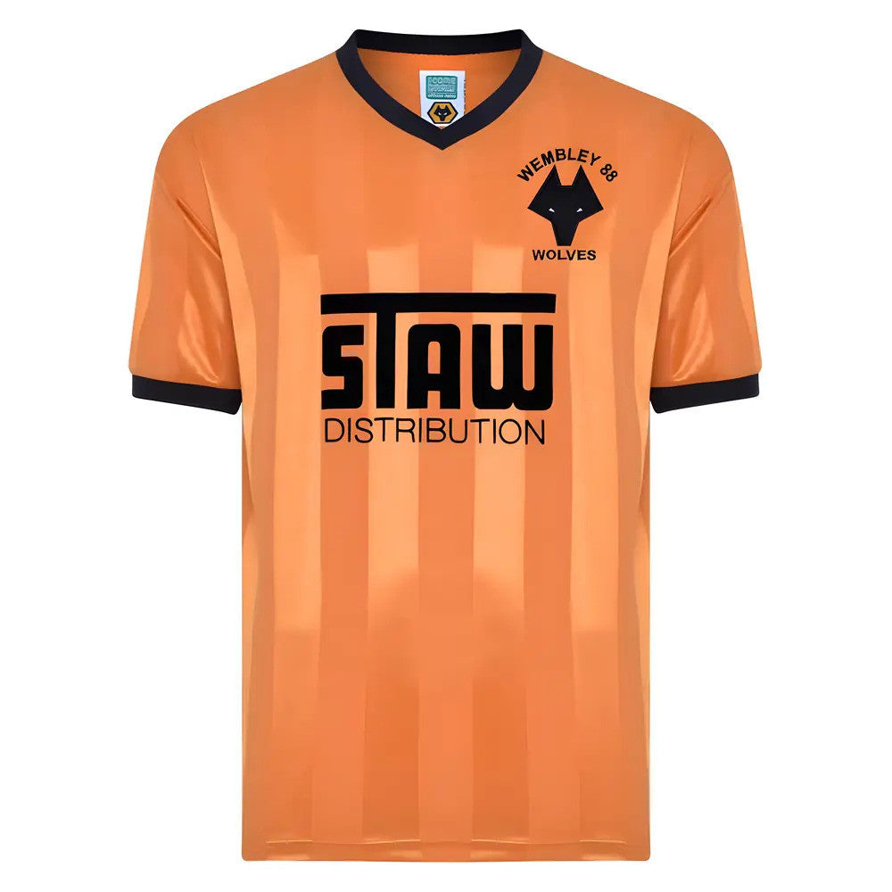 Wolverhampton Wanderers 1988 Sherpa Van Trophy shirt_0