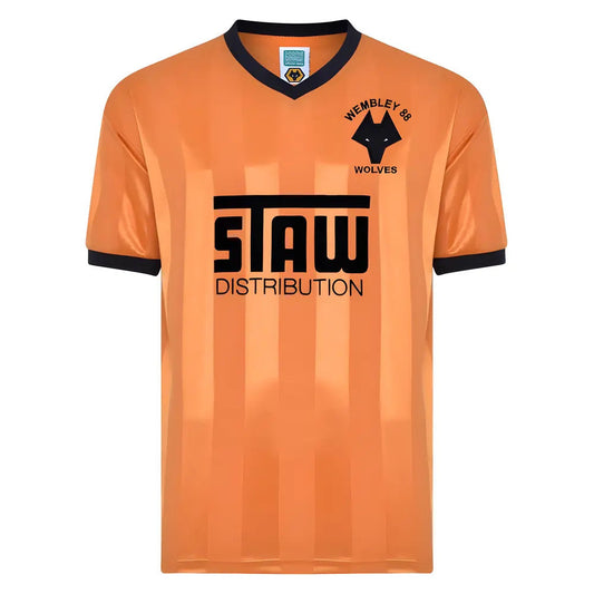 Wolverhampton Wanderers 1988 Sherpa Van Trophy shirt_0