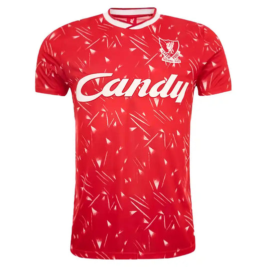 Liverpool FC 1990 Retro Football Shirt_0