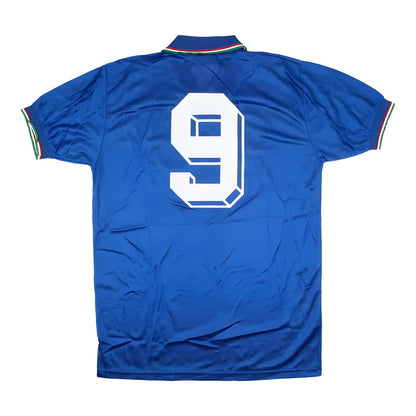 Italy 1990-91 Home Shirt (#9) ((Excellent) M)_1
