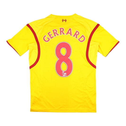 Liverpool 2014-15 Away Shirt (Gerrard #8) ((Excellent) M)_0