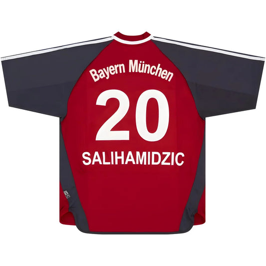 Bayern Munich 2001-02 Home Shirt (Salihamidzic #20) (Very Good)_0