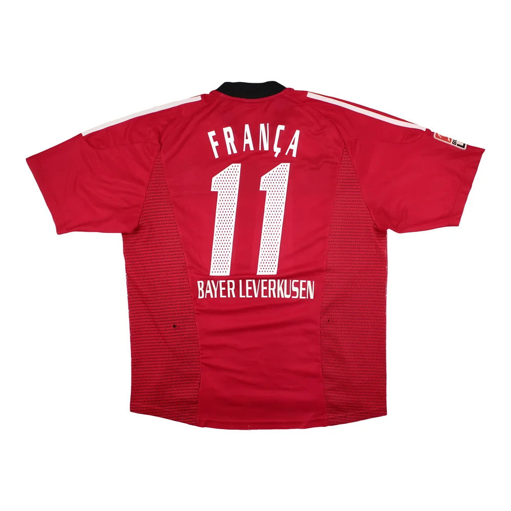Bayer Leverkusen 2002-04 Home Shirt (XL) (Franca #11) (Very Good)_0
