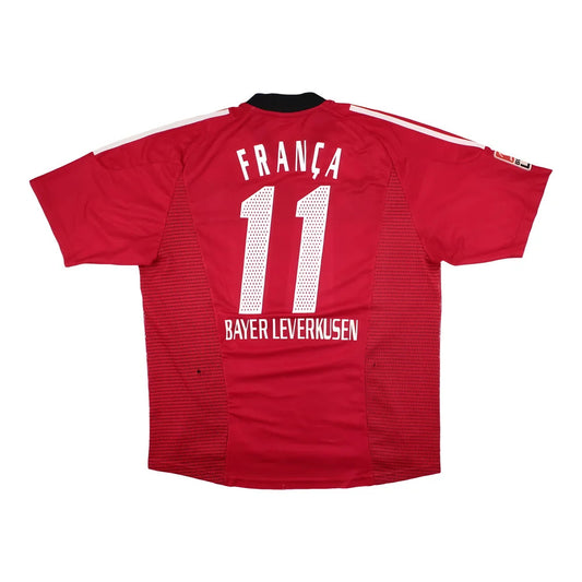 Bayer Leverkusen 2002-04 Home Shirt (XL) (Franca #11) (Very Good)_0