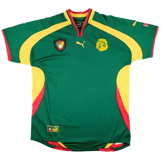 Cameroon 2000-02 Home Shirt (XL) (Very Good)_0