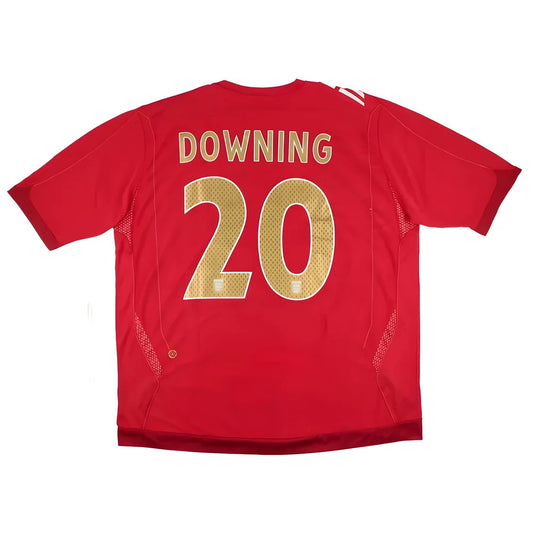 England 2006-08 Away Shirt (Downing #20) (XXL) (Very Good)_0