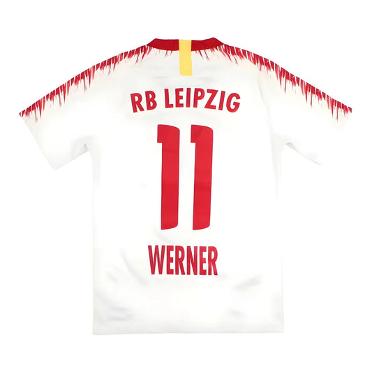 Red Bull Leipzig 2018-19 Home Shirt (S) Werner #11 (Excellent)_0