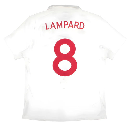 England 2009-10 Home Shirt (XL) Lampard #8 (Excellent)_0