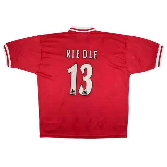 Liverpool 1996-98 Home Shirt (XL) Riedle #13 (Excellent)_0