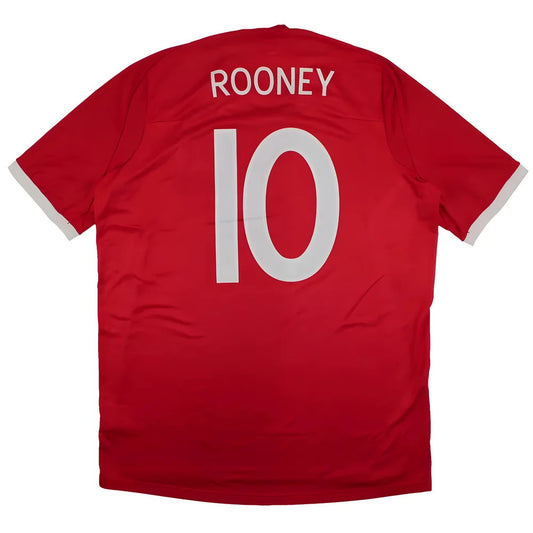 England 2010-11 Away Shirt (XL) Rooney #10 (Excellent)_0
