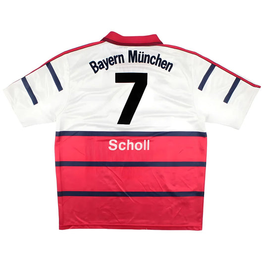 Bayern Munich 1998-00 Away Shirt (L) Scholl #7 (Excellent)_0