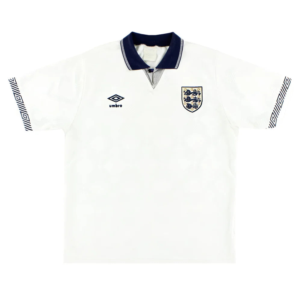 England 1990-92 Home Shirt (S) (Good)_0