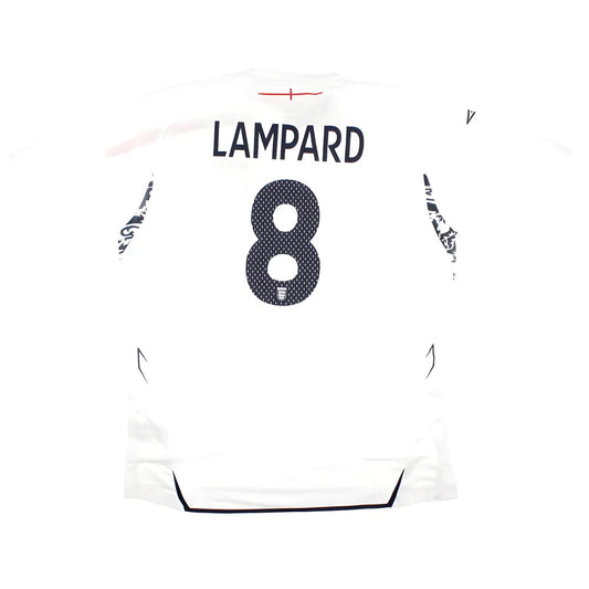 England 2007-09 Home Shirt (XL) Lampard #8 (Fair)_0